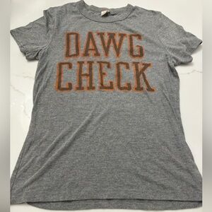 Homage Browns Dog Check tshirt xs